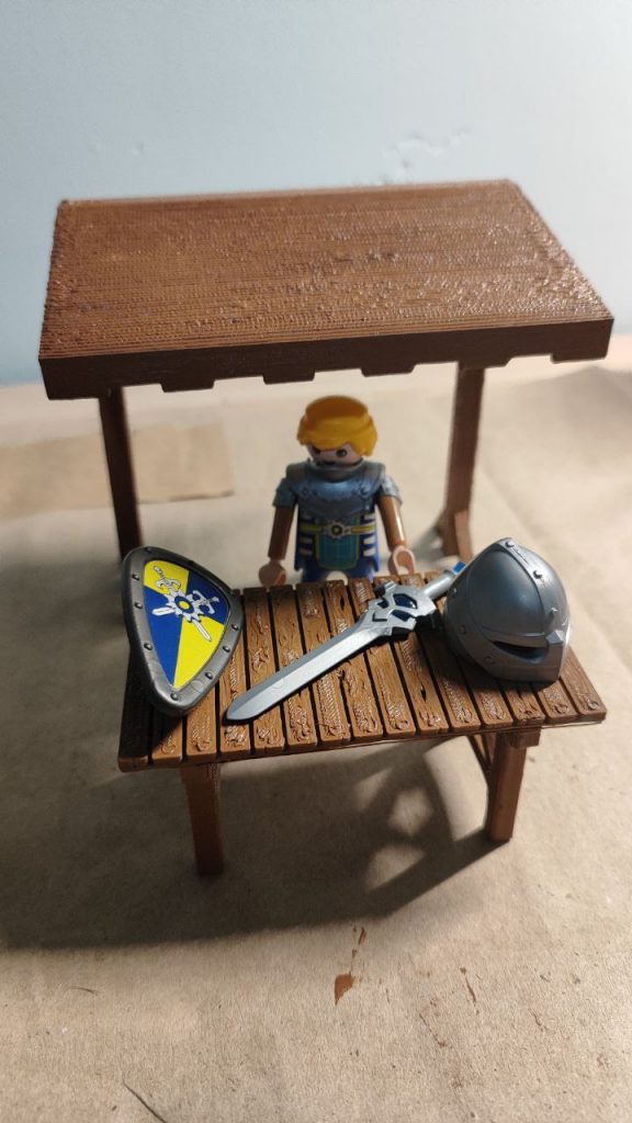 Mercado individual medieval Playmobil