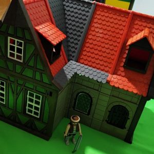 Set tejado casa steck doble