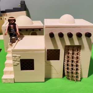 Casa 4 con escalera y bigas de madera