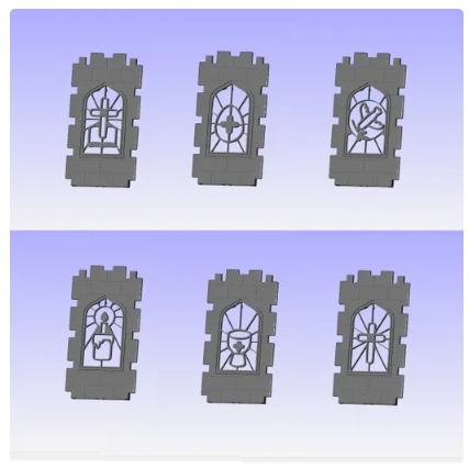 Muro steck con ventana gótica - Imagen 4