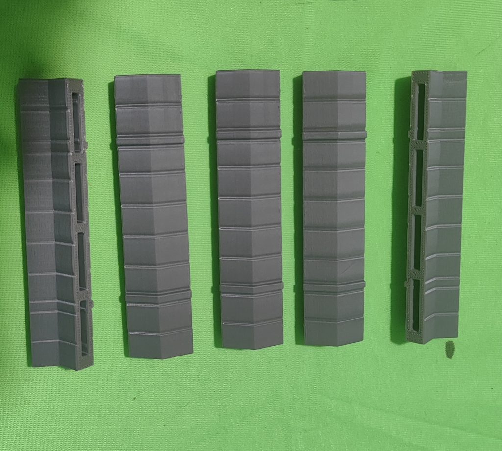 Pack de 5 conectores steck 45º