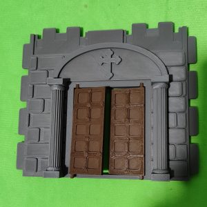 Puerta catedral e iglesia modelo 1