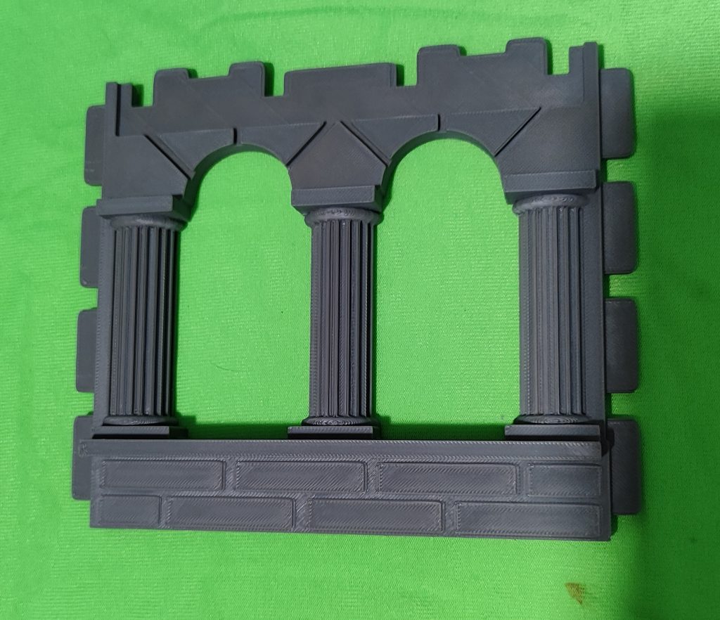 Doble muro con 2 columnas