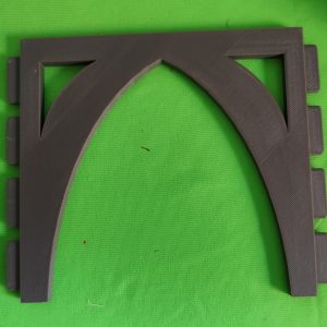 Arco interior refuerzo catedral e iglesia