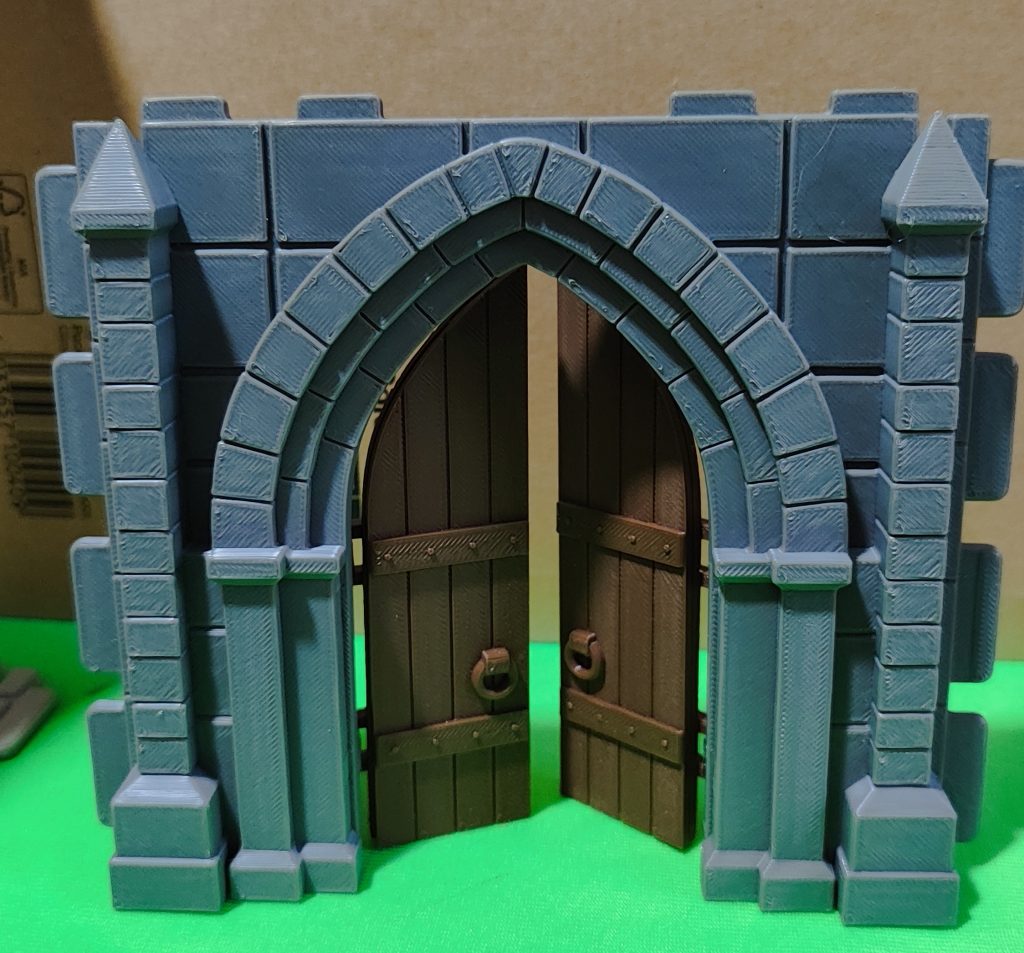 Puerta catedral e iglesia modelo 2