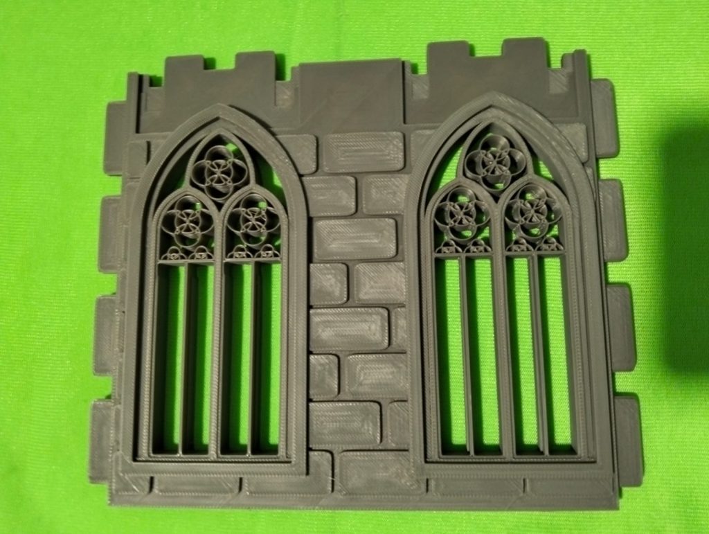 Doble muro ventana gótica steck